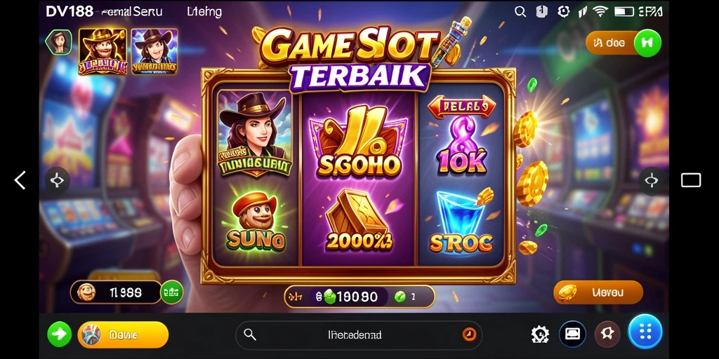 Tampilan menarik dari gameplay slot DV188 yang seru.