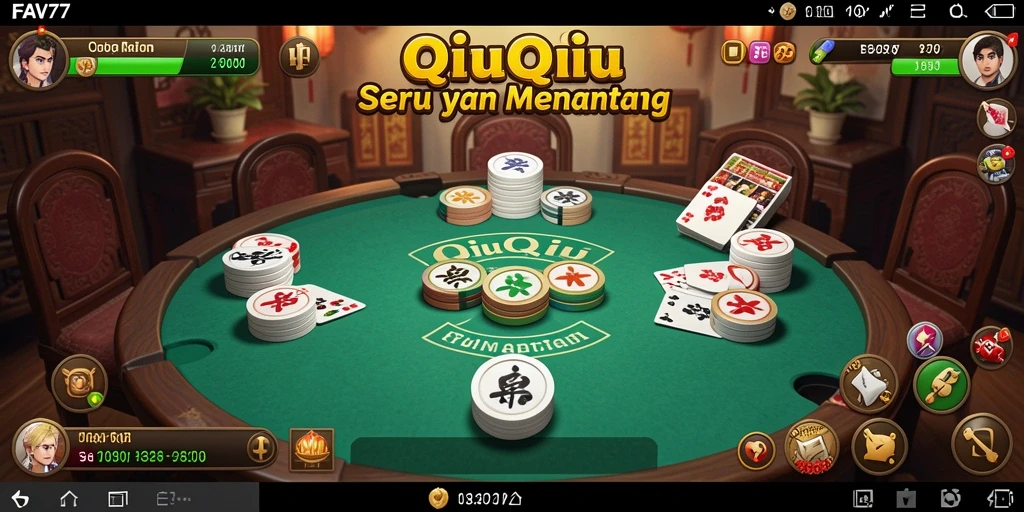Screenshot gameplay QiuQiu yang seru dan menantang.