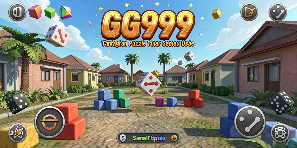 Screenshot gameplay GG999 menampilkan suasana permainan puzzle yang menarik.