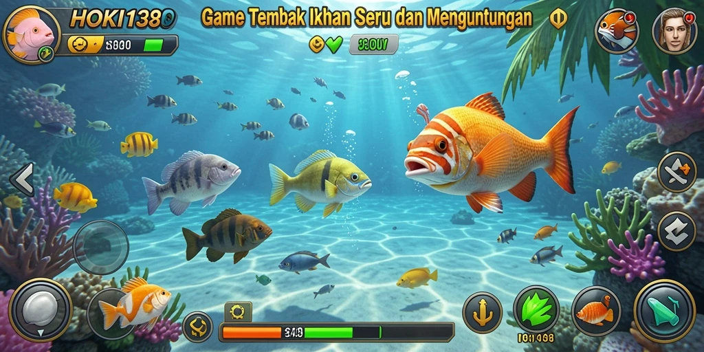 Tampilan gameplay HOKI138 yang menegangkan dan penuh warna.