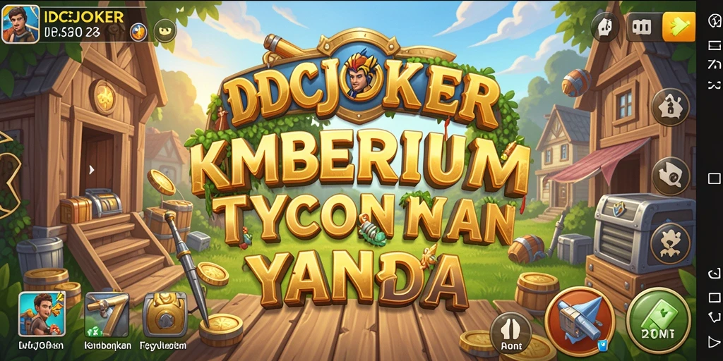 Screenshot IDCJOKER menampilkan gameplay Tycoon yang mendebarkan dan interaktif.