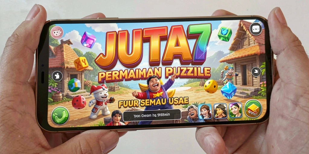 Screenshot JUTA7 menampilkan gameplay seru dari permainan Puzzle.