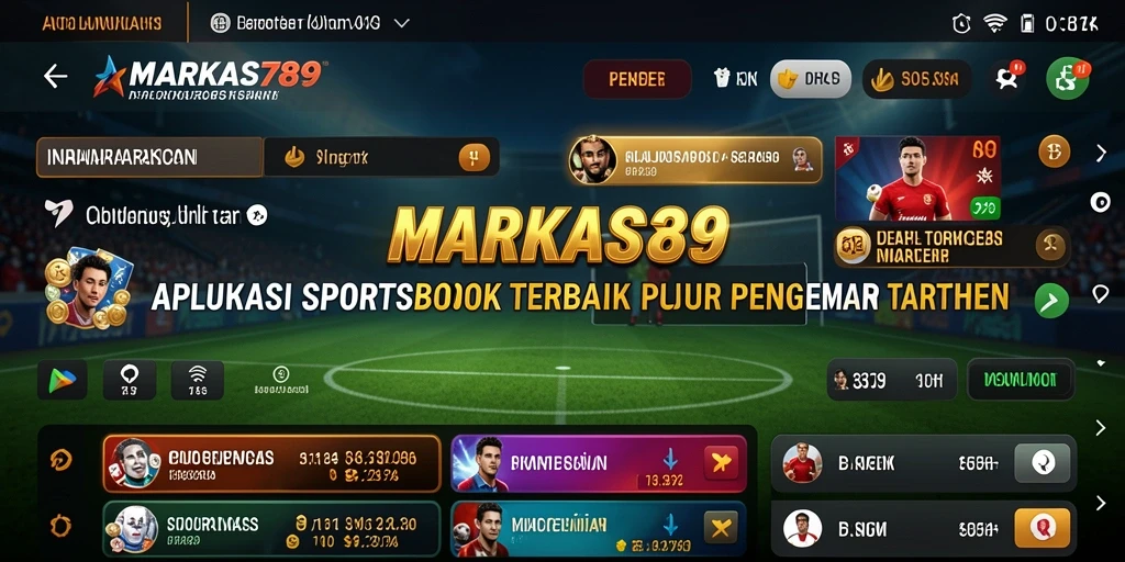 Tampilan gameplay MARKAS789 yang menarik dalam taruhan olahraga.